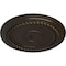 Ekena Millwork Alexandria Rope Ceiling Medallion (Fits Canopies up to 4 5/8"), 19 5/8"OD x 1 1/2"P, Stone Hearth CM18ALSHF - alternate 4
